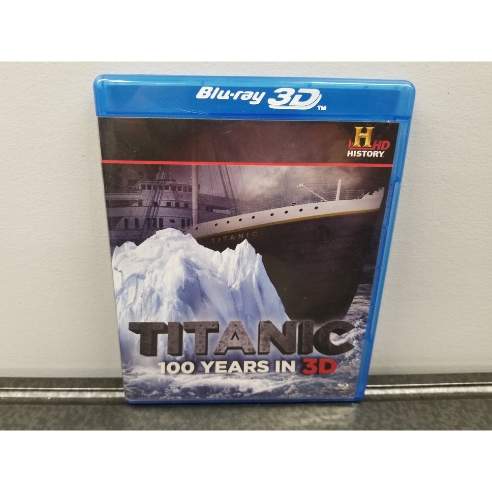 History Titanic 100 Years in 3D Blu-ray Documentary Andrew Piper Good